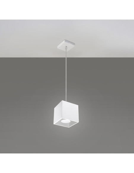 Lampa wisząca QUAD 1 biały