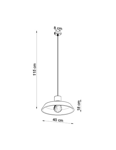 Lampa wisząca AFRA