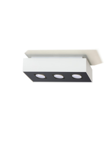 Plafon MONO 3 biały