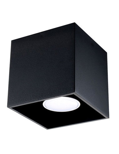Plafon QUAD 1 czarny