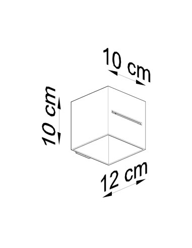 Kinkiet LOBO szary
