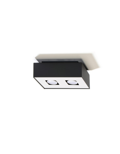 Plafon MONO 2 czarny