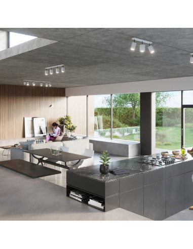 Plafon MERIDA 3 biały