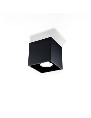 Plafon QUAD 1 czarny