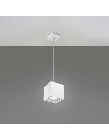 Lampa wisząca QUAD 1 biały
