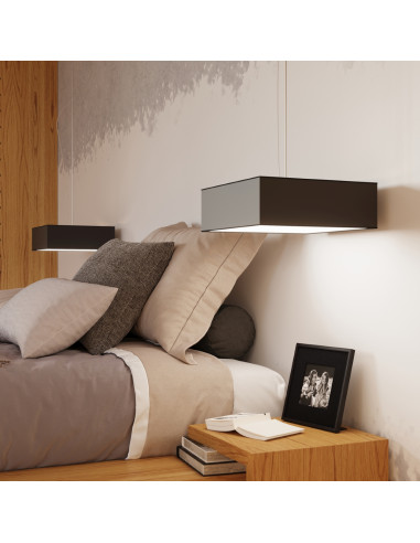 Plafon HORUS 35 czarny