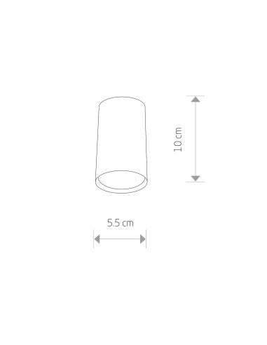 Lampa natynkowa EYE S 5255