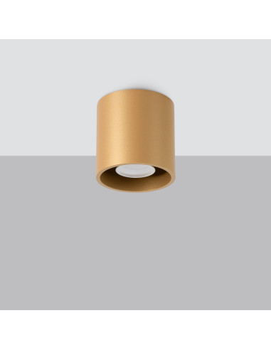 Plafon ORBIS 1 złoty