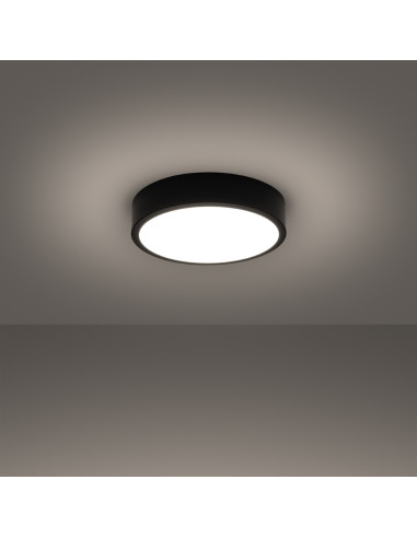 Plafon ONYX 30 czarny LED 3000K