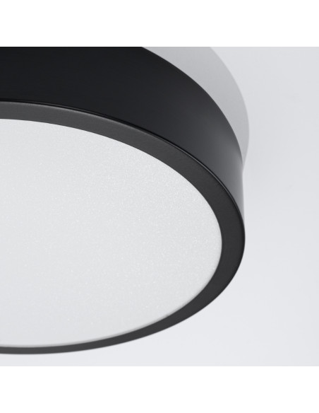 Plafon ONYX 30 czarny LED 3000K