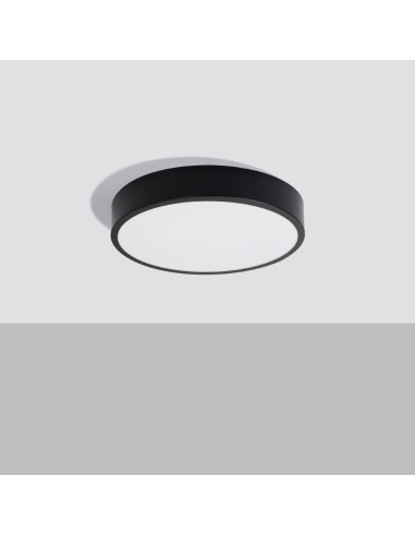 Plafon ONYX 40 czarny LED 3000K
