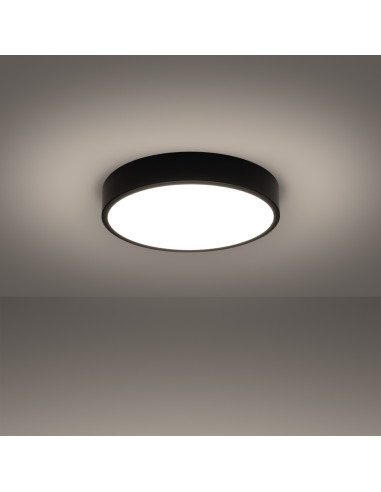 Plafon ONYX 40 czarny LED 3000K