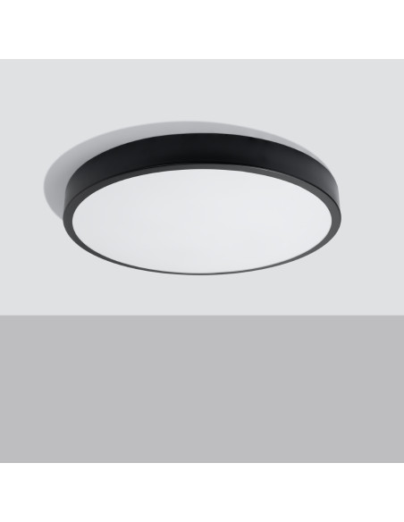 Plafon ONYX 60 czarny LED 3000K