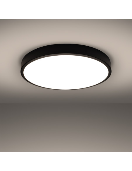 Plafon ONYX 60 czarny LED 3000K