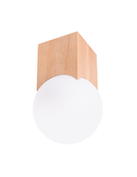 Plafon SOLIS naturalne drewno
