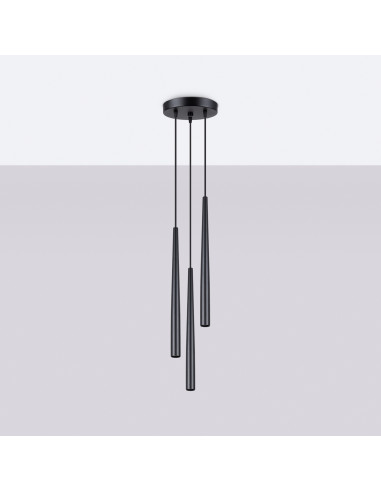 Lampa wisząca BLISS 3P czarna