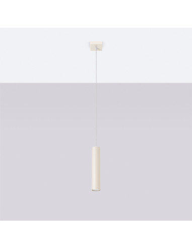 Lampa wisząca LAGOS 1 beżowa