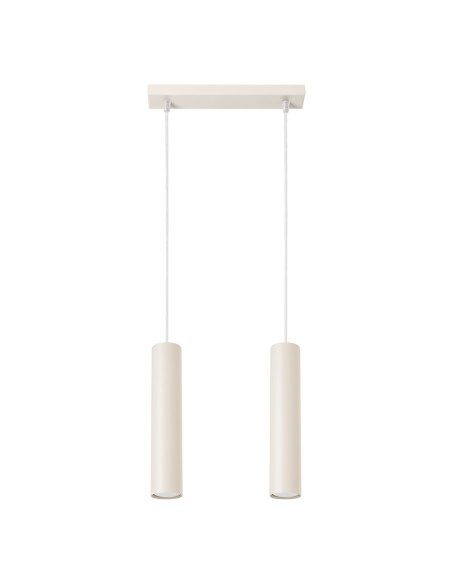Lampa wisząca LAGOS 2 beżowa