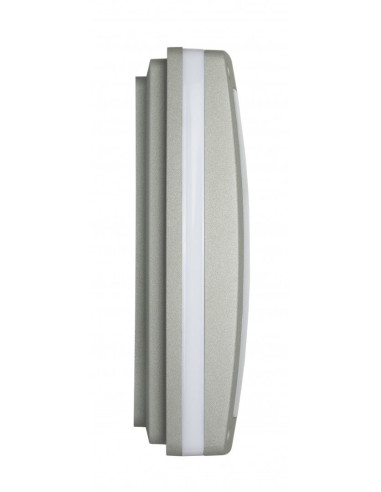 Nex PLAFON ZEWNĘTRZNY  2 X E27 30X30CM IP44 SREBRNY 91022-AL SU-MA