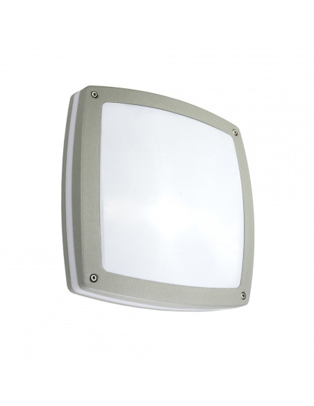 Nex PLAFON ZEWNĘTRZNY  2 X E27 30X30CM IP44 SREBRNY 91022-AL SU-MA
