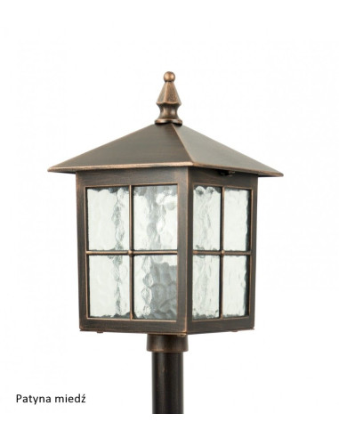 Wenecja SŁUPEK OGRODOWY 76CM 1 X E27 IP43 5002/3/KW SU-MA