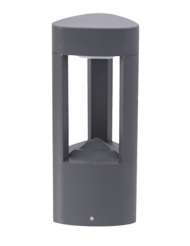 FAN LAMPA STOJĄCA SŁUPEK 30CM 1 X GX53 IP54 CIEMNY POPIEL GL-12201 SU-MA