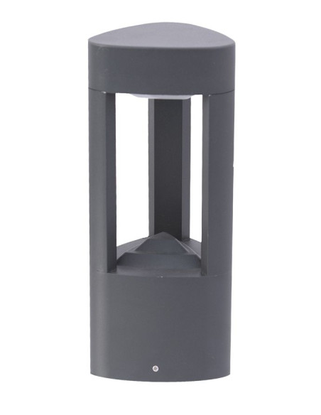 FAN LAMPA STOJĄCA SŁUPEK 30CM 1 X GX53 IP54 CIEMNY POPIEL GL-12201 SU-MA