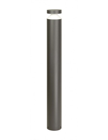 LAMPA LED STOJĄCA SŁUPEK 75CM 6W 440LM 4000K IP44 CIEMNY POPIEL DL-750 SU-MA