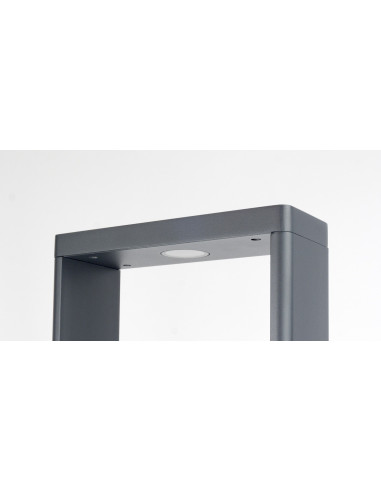 FORM B KINKIET LED 9W 4000K 386LM IP65 CIEMNY POPIEL  SU-MA