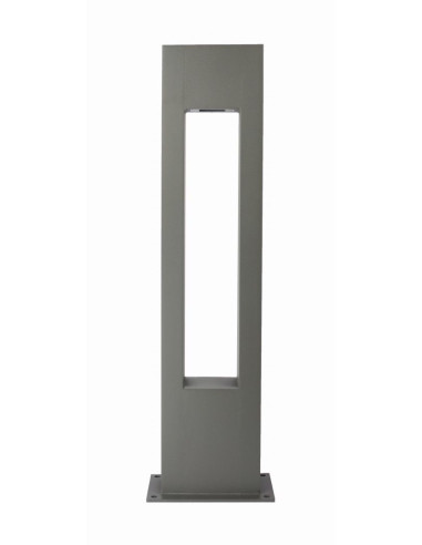REKTAN LAMPA SŁUPEK OGRODOWY 1 X GU10 90cm IP65 CIEMNY POPIEL RE-900 SU-MA
