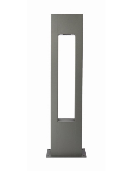REKTAN LAMPA SŁUPEK OGRODOWY 1 X GU10 90cm IP65 CIEMNY POPIEL RE-900 SU-MA