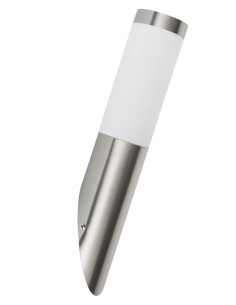 Inox KINKIET ELEWACYJNY UKOŚNY 1 X E27 IP44 SREBRNY ST 021 SR SU-MA