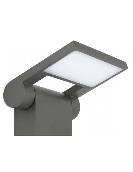 Neo LAMPA STOJĄCA SŁUPEK LED 100CM 10W 3000K 600LM IP54 CIEMNY POPIEL 11702-1000 DG SU-MA