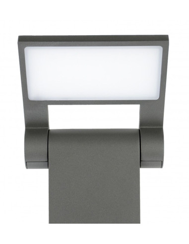 Neo LAMPA STOJĄCA SŁUPEK LED 100CM 10W 3000K 600LM IP54 CIEMNY POPIEL 11702-1000 DG SU-MA