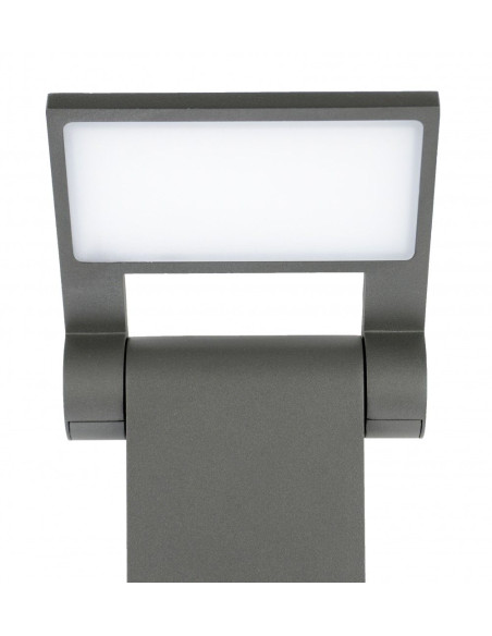 Neo LAMPA STOJĄCA SŁUPEK LED 100CM 10W 3000K 600LM IP54 CIEMNY POPIEL 11702-1000 DG SU-MA