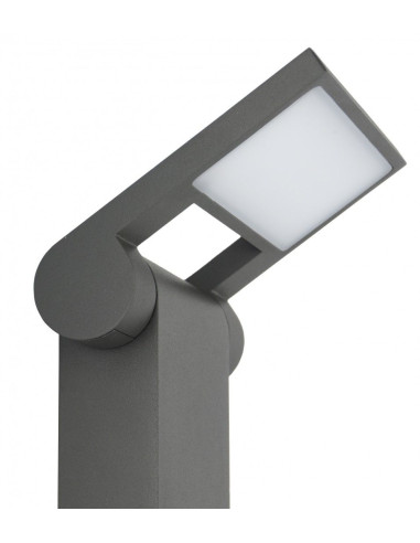 Neo LAMPA STOJĄCA SŁUPEK LED 100CM 10W 3000K 600LM IP54 CIEMNY POPIEL 11702-1000 DG SU-MA