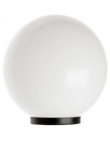 ALEKULE LAMPA OGRODOWA 1 X E27 KULA PMMA ŚREDNICA 50CM BIAŁA IP44 G 500 Z SU-MA