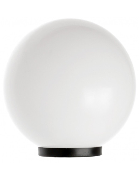 ALEKULE LAMPA OGRODOWA 1 X E27 KULA PMMA ŚREDNICA 50CM BIAŁA IP44 G 500 Z SU-MA