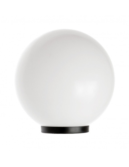 ALEKULE LAMPA OGRODOWA 1 X E27 KULA PMMA ŚREDNICA 40CM BIAŁA IP44 G 400 Z SU-MA