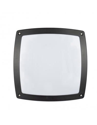 Nex PLAFON ZEWNĘTRZNY  2 X E27 30X30CM IP44 CZARNY 91022-BL SU-MA