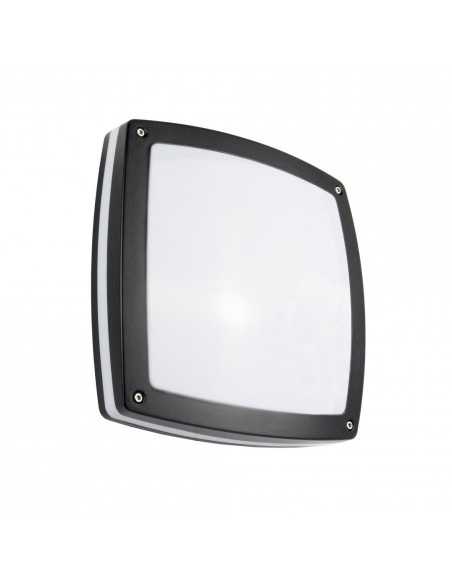 Nex PLAFON ZEWNĘTRZNY  2 X E27 30X30CM IP44 CZARNY 91022-BL SU-MA