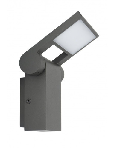 Neo KINKIET ZEWNĘTRZNY LED 10W 3000K 600LM  IP54 CIEMNY POPIEL 11701 DG SU-MA