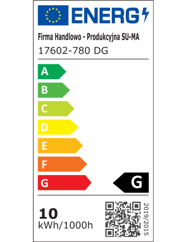 Fler LAMPA STOJĄCA SŁUPEK LED 78CM 10W 4000K 720LM CIEMNY POPIEL 17602-780 DG SU-MA