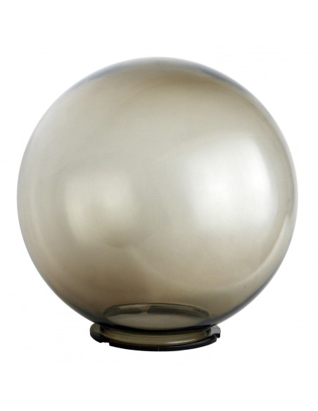 ALEKULE LAMPA OGRODOWA 1 X E27 KULA PMMA ŚREDNICA 30CM BIAŁA IP44 G 300 Z SU-MA