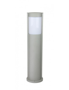 ELIS LAMPA STOJĄCA SŁUPEK 65CM 1 X E27 SREBRNY IP54 TO 3902-H 650 AL SU-MA