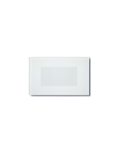 MUR GLASS ZEWNĘTRZNA LAMPA DO ZABUDOWY 2.5W 4000K 80LM 70X109mm SZKŁO PIASKOWANE MG01 SU-MA