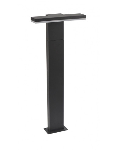 Fler LAMPA STOJĄCA SŁUPEK LED 58CM 10W 4000K 720LM CIEMNY POPIEL 17602-580 DG SU-MA