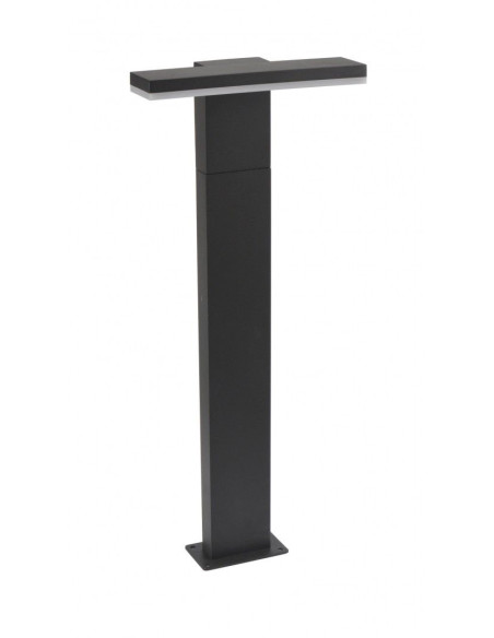 Fler LAMPA STOJĄCA SŁUPEK LED 58CM 10W 4000K 720LM CIEMNY POPIEL 17602-580 DG SU-MA