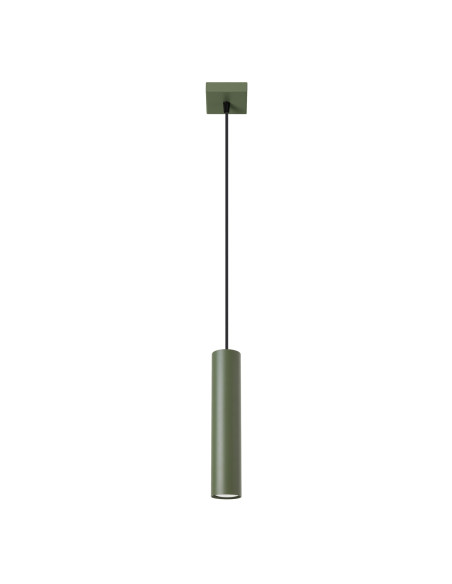 Lampa wisząca LAGOS 1 zielona oliwka