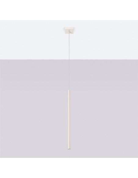 Lampa wisząca PASTELO 1 beżowa